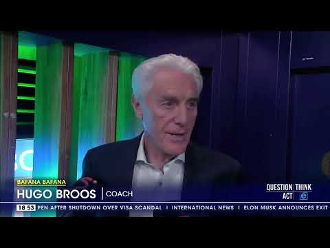 No Sundowns players as Broos names Bafana Bafana youthful side