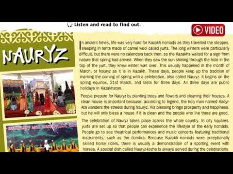 Excel 9 grade Nauryz