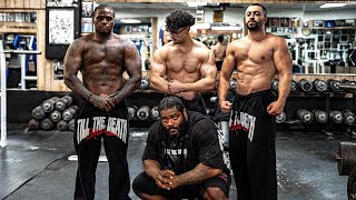TRAINING AT THE MOST DANGEROUS GYM IN AMERICA|HUSSEIN FARHAT