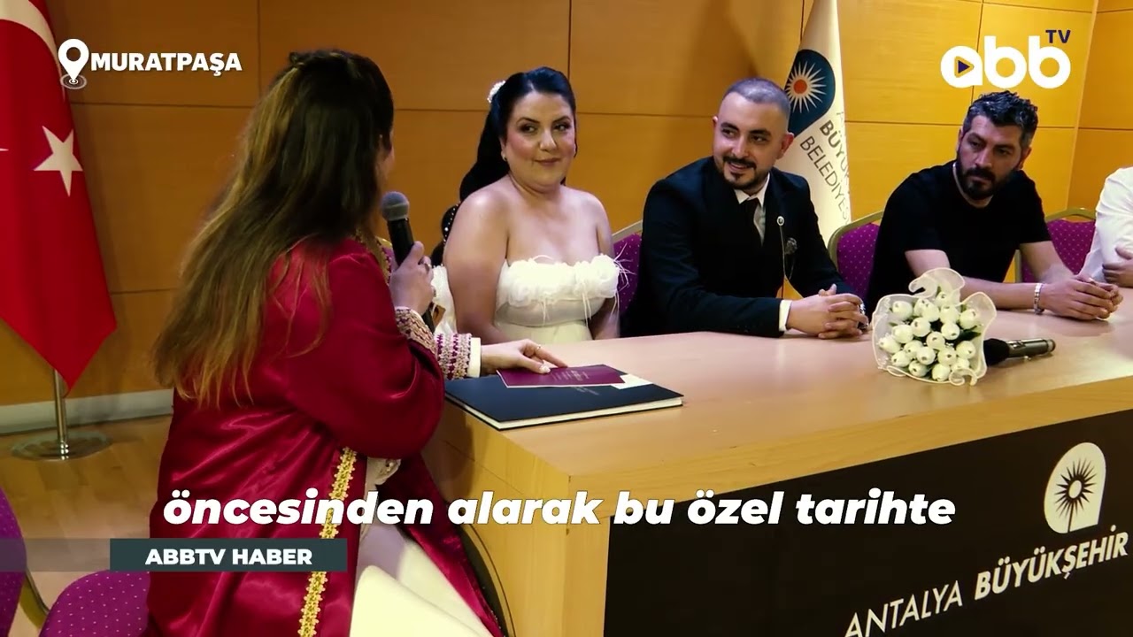 ÇİFTLERİMİZE MUTLULUKLAR DİLİYORUZ