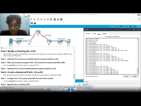 (TUGAS3)4.1.2.5 Packet Tracer   Configure IP ACLs to Mitigate Attacks