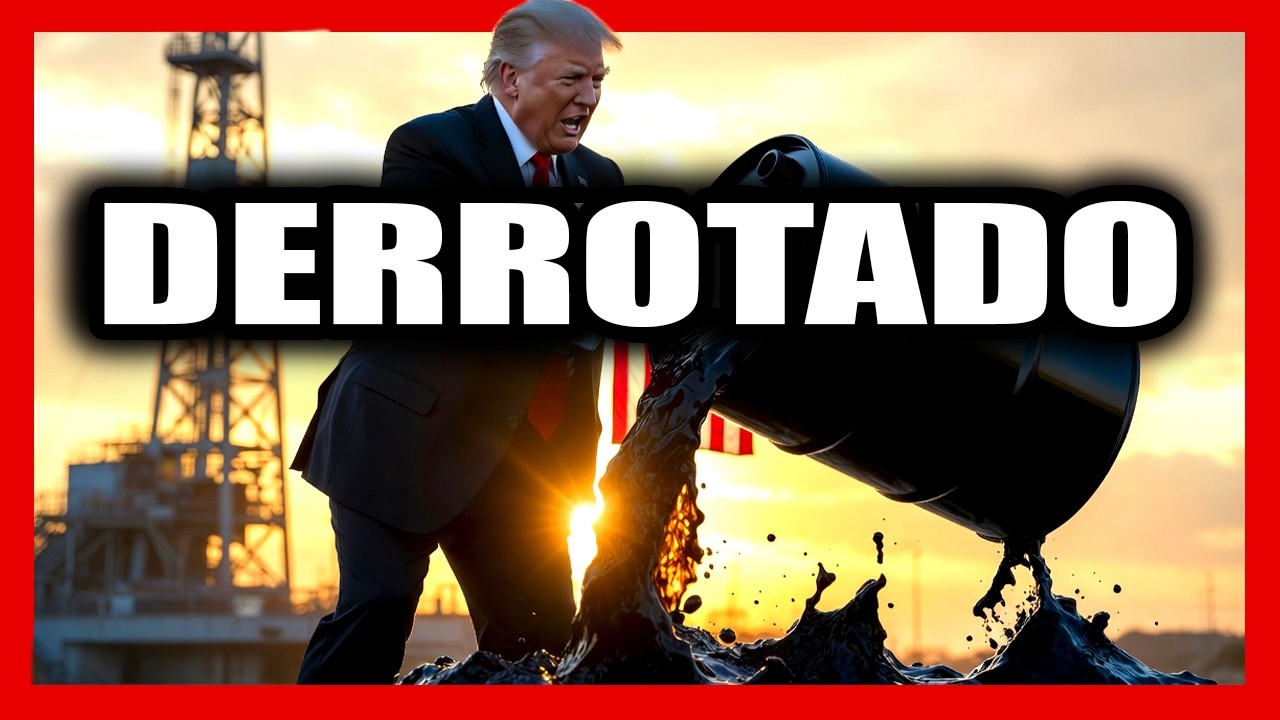 TRUMP FRENÉTICO POR FRENAR LA SUBIDA DEL PETRÓLEO MUESTRA el gran FALLO de la GUERRA de IRÁN