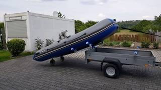 Trailer Bootstrailer Traileraufsatz für Schlauchboot