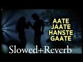Aate Jaate Hanste Gaate //Old// Jhankar (Slowed+Reverb) Song // Balasubramaniam & Lata Mangeshkar //