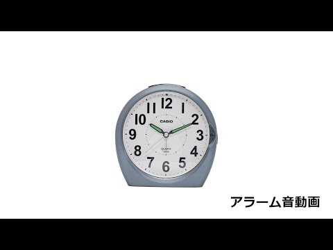 目覚まし時計 メタリックグレー TQ-478-8JF CASIO｜カシオ 通販