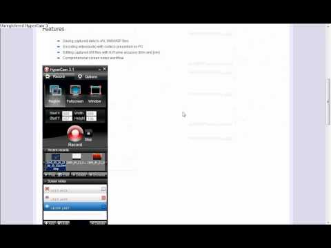 How to Download Unregistered Hypercam 3 for FREE!