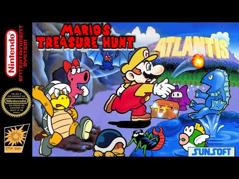 Mario’s Treasure Hunt - Hack of Atlantis no Nazo [NES]