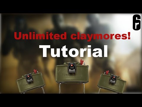 UNLIMITED claymores tutorial