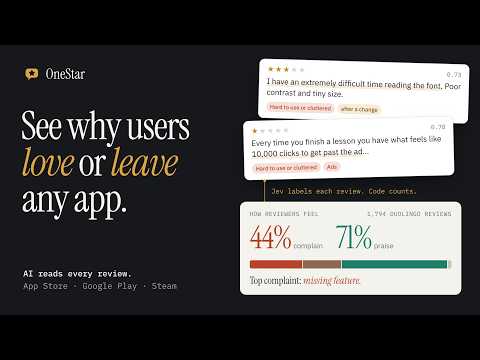 OneStar video preview