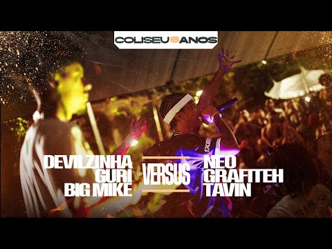 (JOGOU NA CARA!!🔥🔥) NEO, GRAFITEH (SP) E TAVIN (SP) X DEVILZINHA, GURI (SP) E BIG MIKE (SP) - 6 ANOS