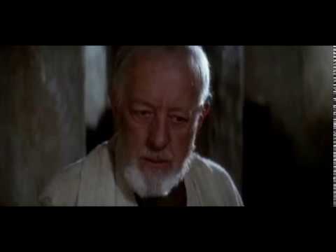 Never before seen footage, extended scene. Obi-Wan gives Luke Skywalker his father's lightsaber