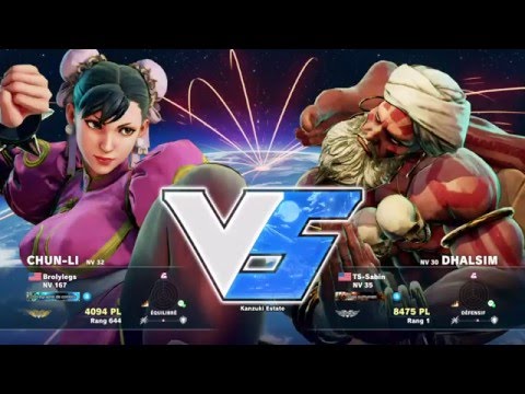 SF5 TS-Sabin (Dhalsim) vs Brolylegs (Chun-Li)
