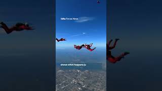 British Army&#39;s Red Devils in free fall🪂