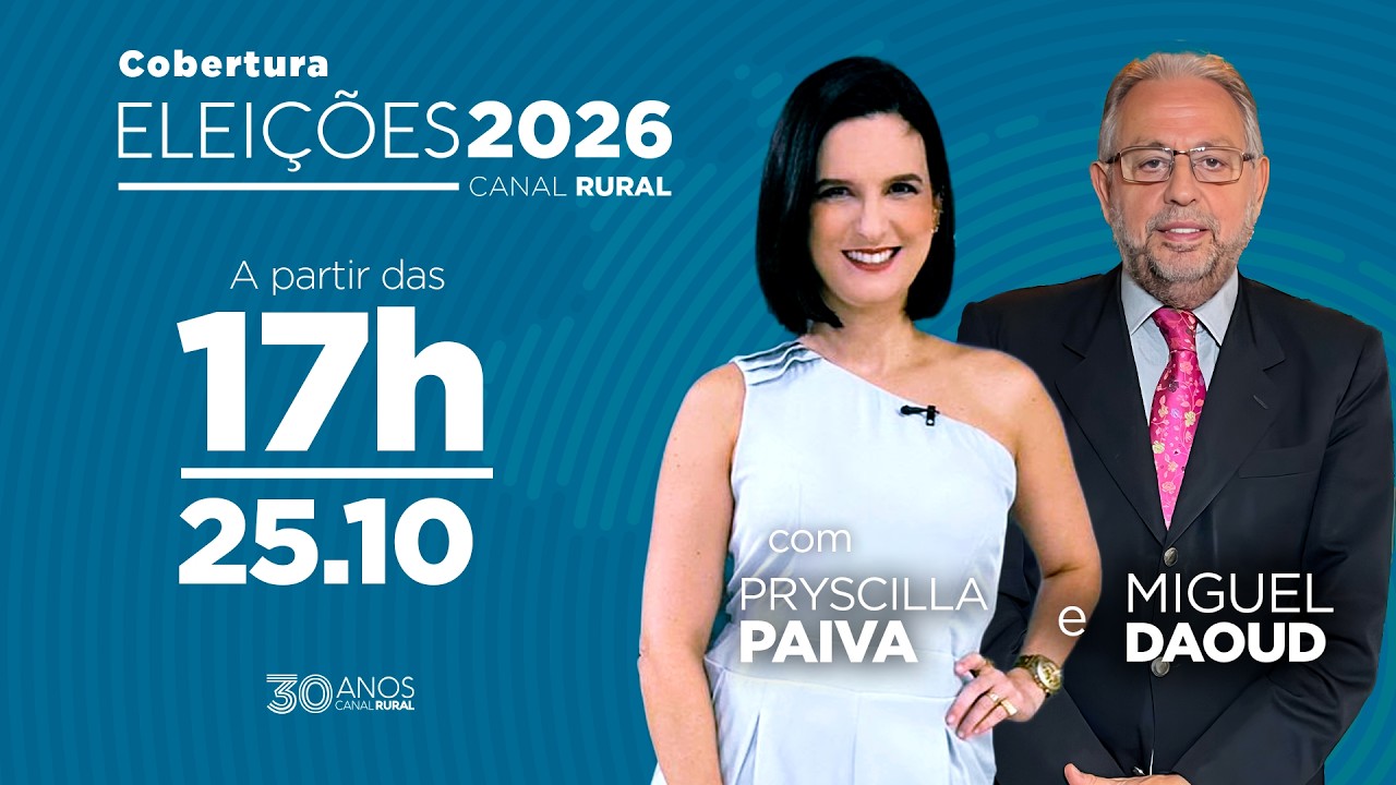 ELEIÇÕES 2026 É NO CANAL RURAL