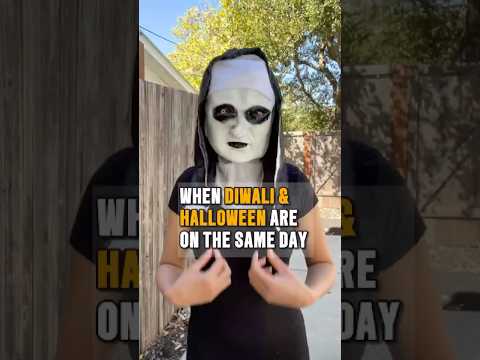 When Diwali & Halloween Are On The Same Day