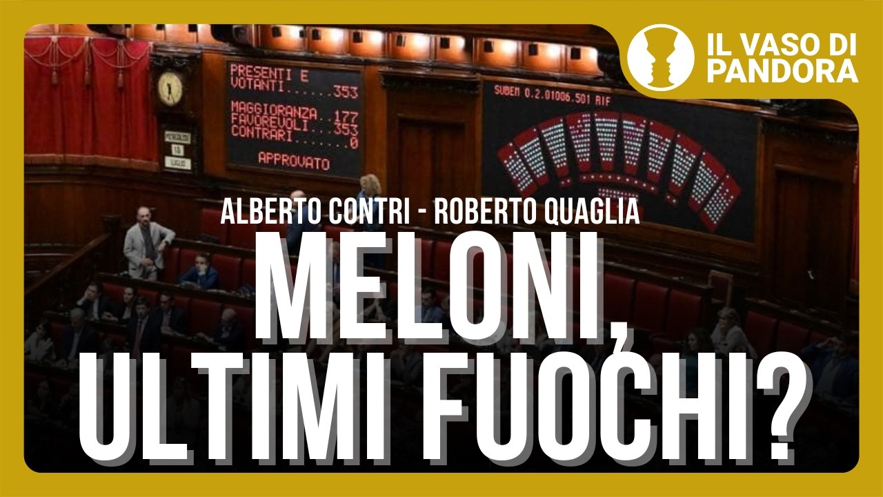 Sindrome da paura al governo: cosa c'è sotto? - Alberto Contri, Roberto Quaglia