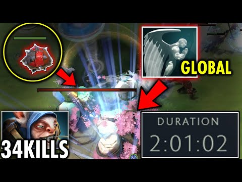 WTF 34Kills Meepo vs Techies EPIC 2Hours Battle -- Can Global Guardian Angel Save the Throne?