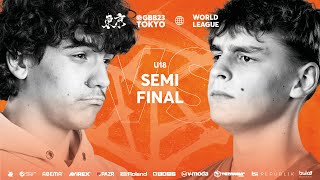 zede's reaction says it all（00:04:57 - 00:08:45） - Julard 🇫🇷 vs Lennsi 🇩🇪 | GRAND BEATBOX BATTLE 2023: WORLD LEAGUE | U18 Semi Final