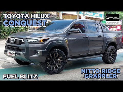 Toyota Hilux Conquest | Fuel Blitz 20" | Nitto Ridge Grappler 265x50 R20 @ RNH Tire Supply
