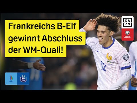 Aserbaidschan - Frankreich | European Qualifiers | DAZN Highlights
