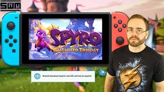Something Weird Is Going On With Spyro On Nintendo Switch...