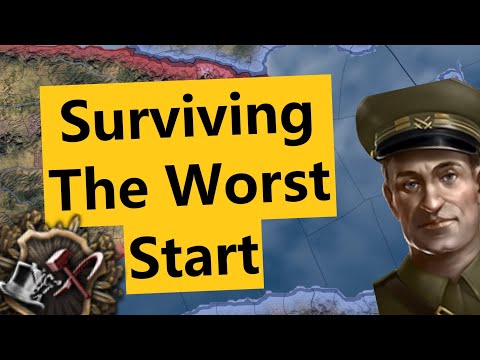 Surviving The WORST Spanish Civil War Start - HOI4