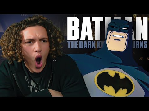 This Batman Is VIOLENT | MY FIRST TIME WATCHING BATMAN: THE DARK KNIGHT RETURNS PART 1 | *REACTION*