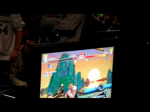 WGC2K11 - SSF4 Solo Winner Bracket 1/4 Final - Dieminion (Guile)[US] Vs Keftaros (Ken)[BE] PART 1-2