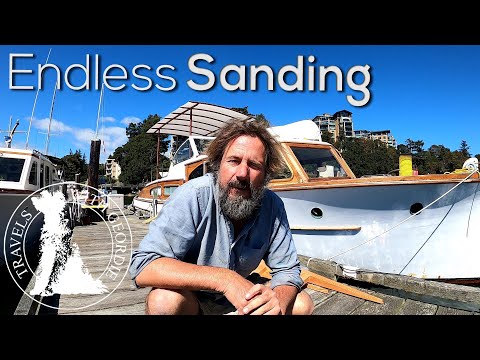 Ep 190 - Endless Sanding - Wooden Boat Restoration - Travels With Geordie