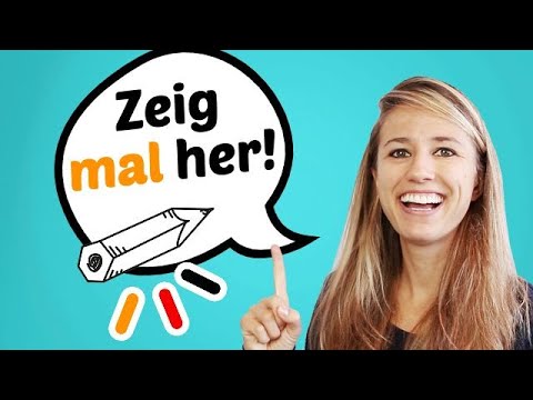 Usage of the German modal particle "mal"