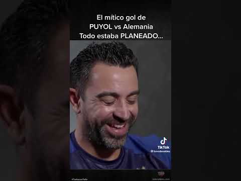 EL MITIVO GOL DE PUYOL VS ALEMANIA #puyol #españa #mundial2010 #barcelona #futbol #crack #elmejor