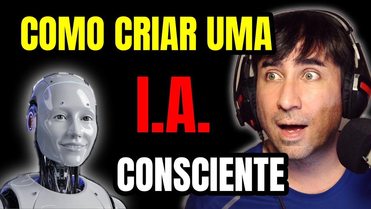 Inteligência Artificial Pode Desenvolver CONSCIÊNCIA? Como Criar Uma I.A. Que É Consciente