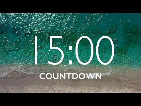 15 Minute Timer with Relaxing Music and Alarm 🎵⏰