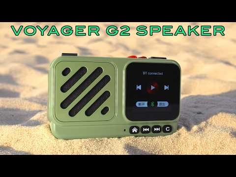 Choyong Voyager Bluetooth Speaker Wireless Internet Radio Global Version with WIFI/4G,World Radio Station,BT5.3, Electronics for Home/Travel/Outdoor mini Portable Speaker video review thumbnail