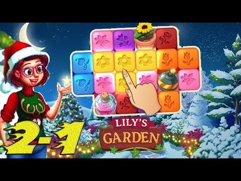 Lily's Garden Christmas Tale Walkthrough Act 2 Part 1 Level 11 - 22