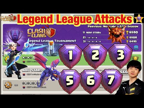 Legend League Attacks December Season Day26 HYDRA TOTEM With Army Link