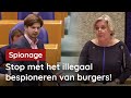 Kijken: Minister BLOKKEERT onderzoek naar spionage tegen burgers!