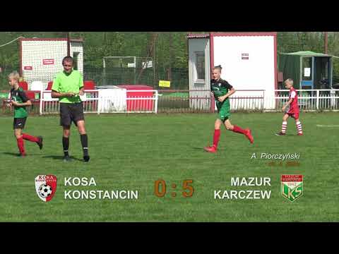 5.09.2020 Kosa Konstancin - Mazur Karczew 2:8
