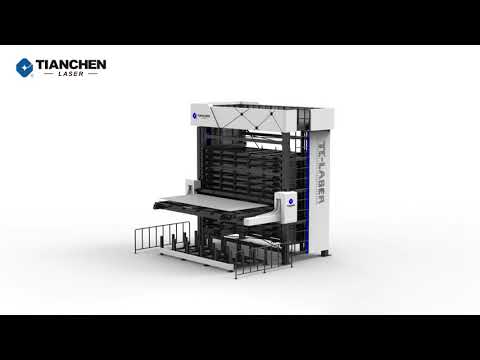 Tianchen TC-SL3015: Your Automated Sheet Metal Storage Solution (Tower-Type)