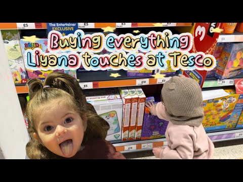 Buying everything my baby touches at Tesco😭👀