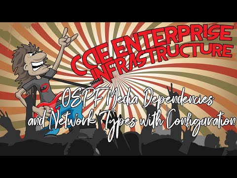 CCIE Enterprise Infrastructure Lesson 27 - OSPF Media Dependencies and Network Types with Configs