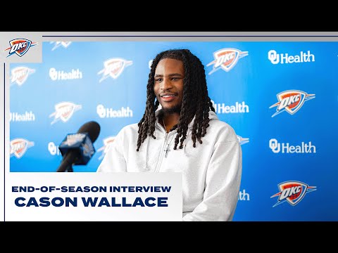 Cason Wallace | 2023-24 End-of-Season Interview | OKC Thunder