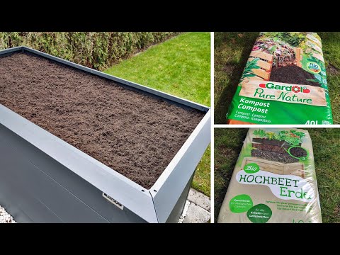 Hochbeet richtig befüllen - schnell und einfach erklärt (Anleitung)