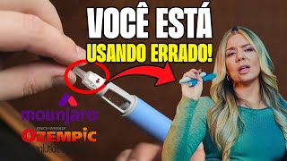 10 ERROS que te impedem de EMAGRECER com as CANETAS! (Você pode estar jogando dinheiro fora)