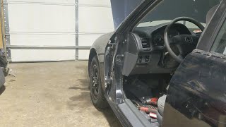 DIY Honda civic driver door removal and install