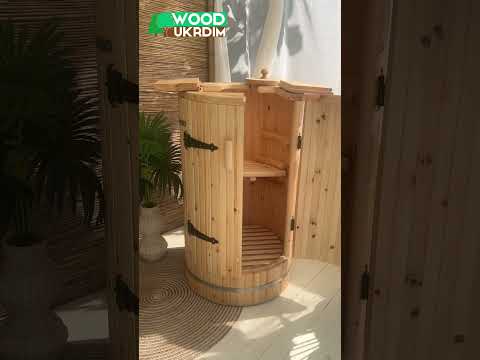 Phyto-Sauna, Lindenholzfass-Sauna, Mini-Sauna