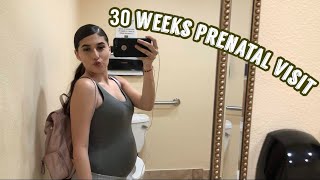 TEEN PREGNANCY 30 WEEKS PRENATAL VISIT | PREGNANT AT 15 👩‍⚕️🤰🏻💗
