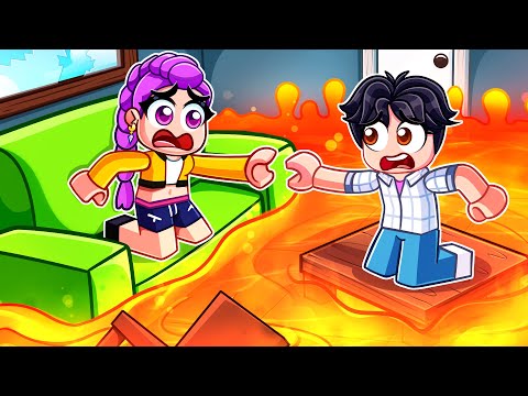 The FLOOR IS LAVA!! (Roblox)