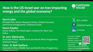 How is the US-Israel war on Iran impacting energy and the global economy?
