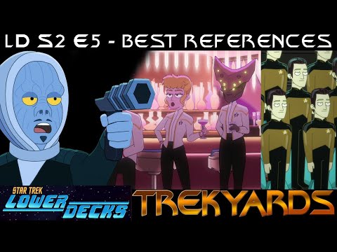 Best Trek References in ST: Lower Decks EP5 "An Embarrassment of Dooplers"